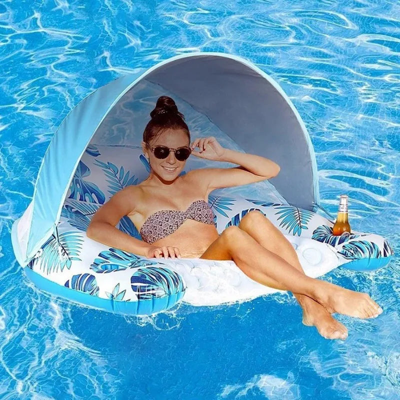 Shaded Pool Float