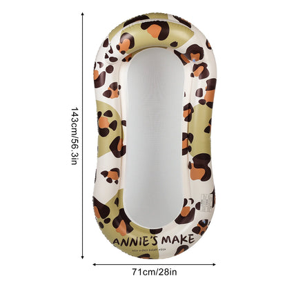 Leapard Print Pool Float