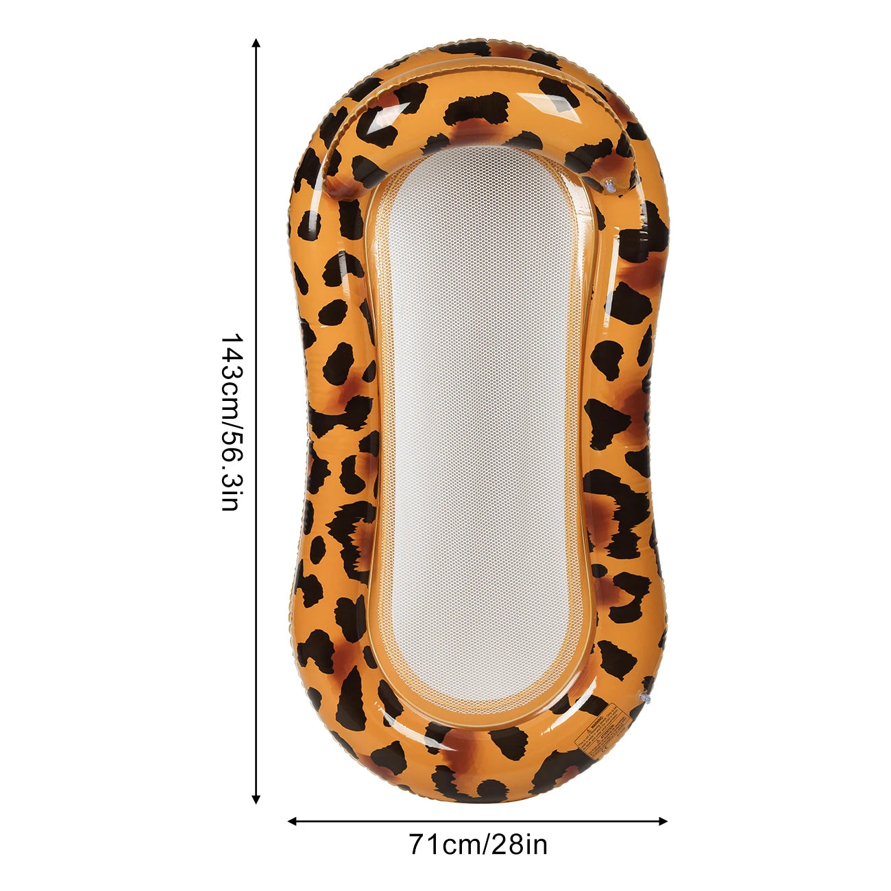 Leapard Print Pool Float