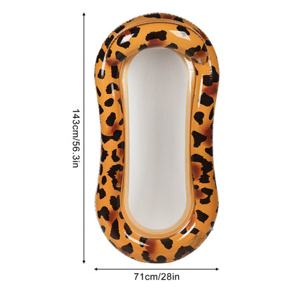 Leapard Print Pool Float